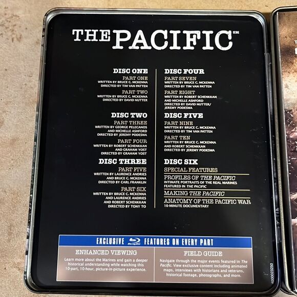 HBO The Pacific Blu-ray Six-Disc Set with Metal Case - Picture 2 of 4